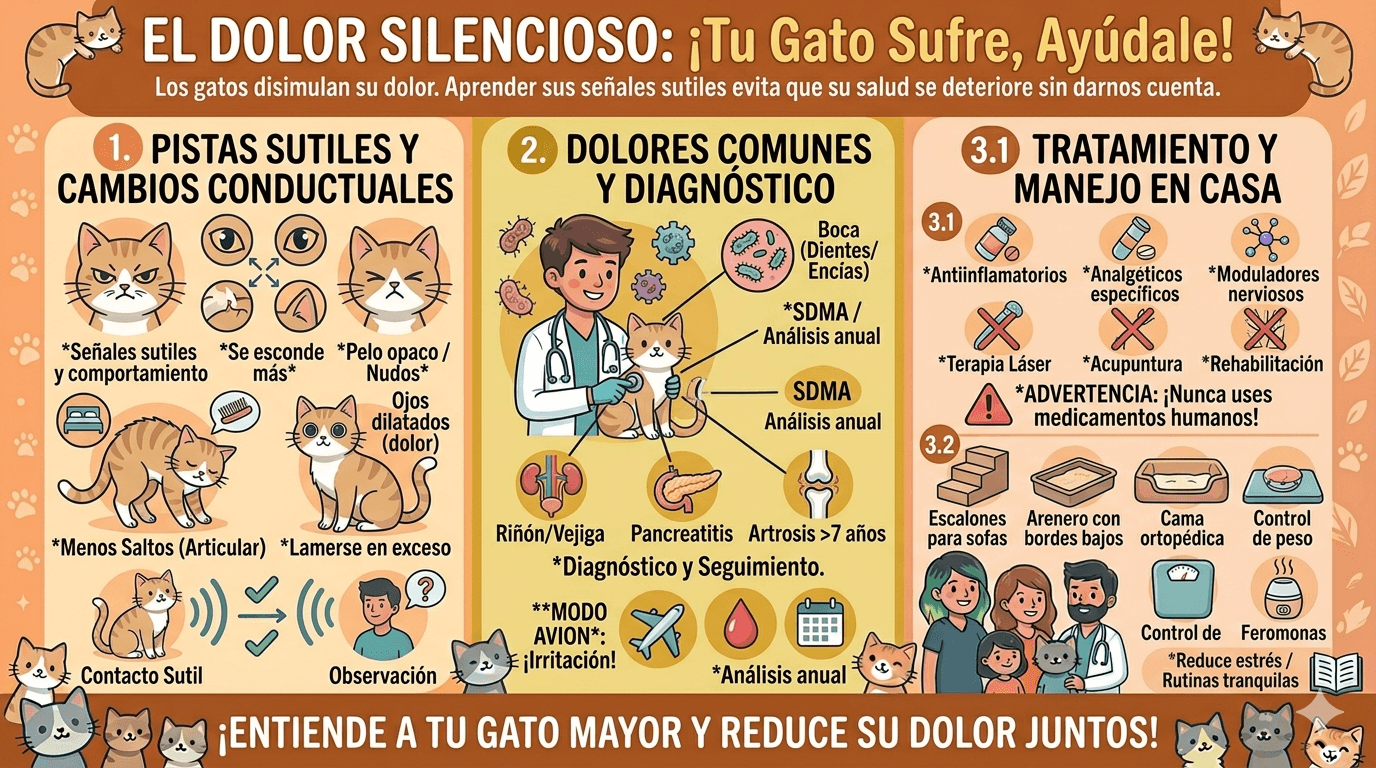 Pistas sutiles de dolor