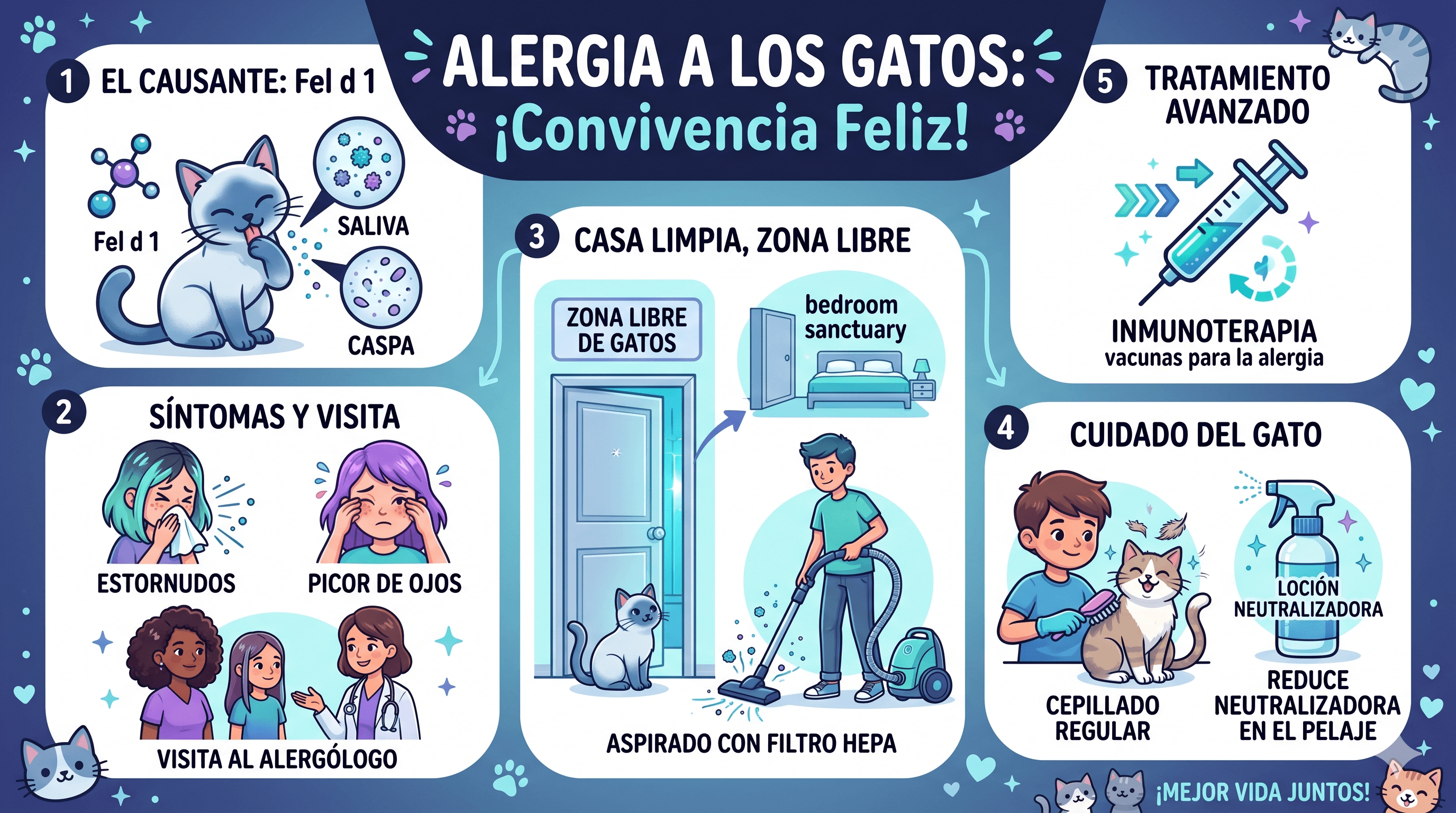 La causa: Proteína Fel d 1