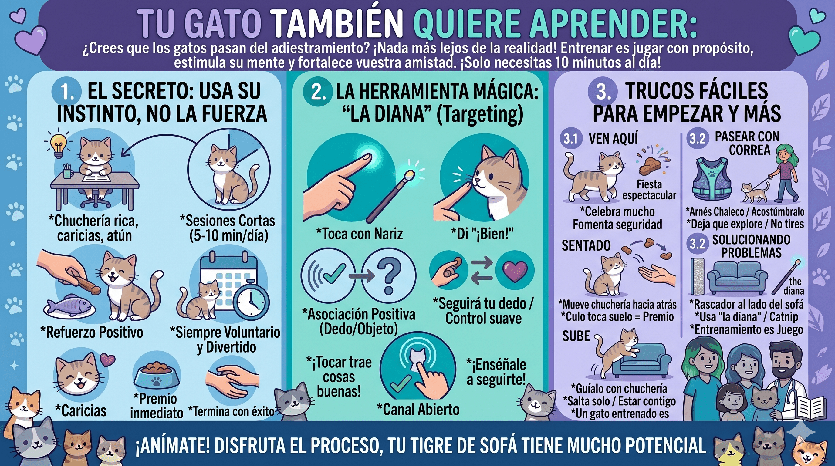 El secreto: Usa su instinto, no la fuerza