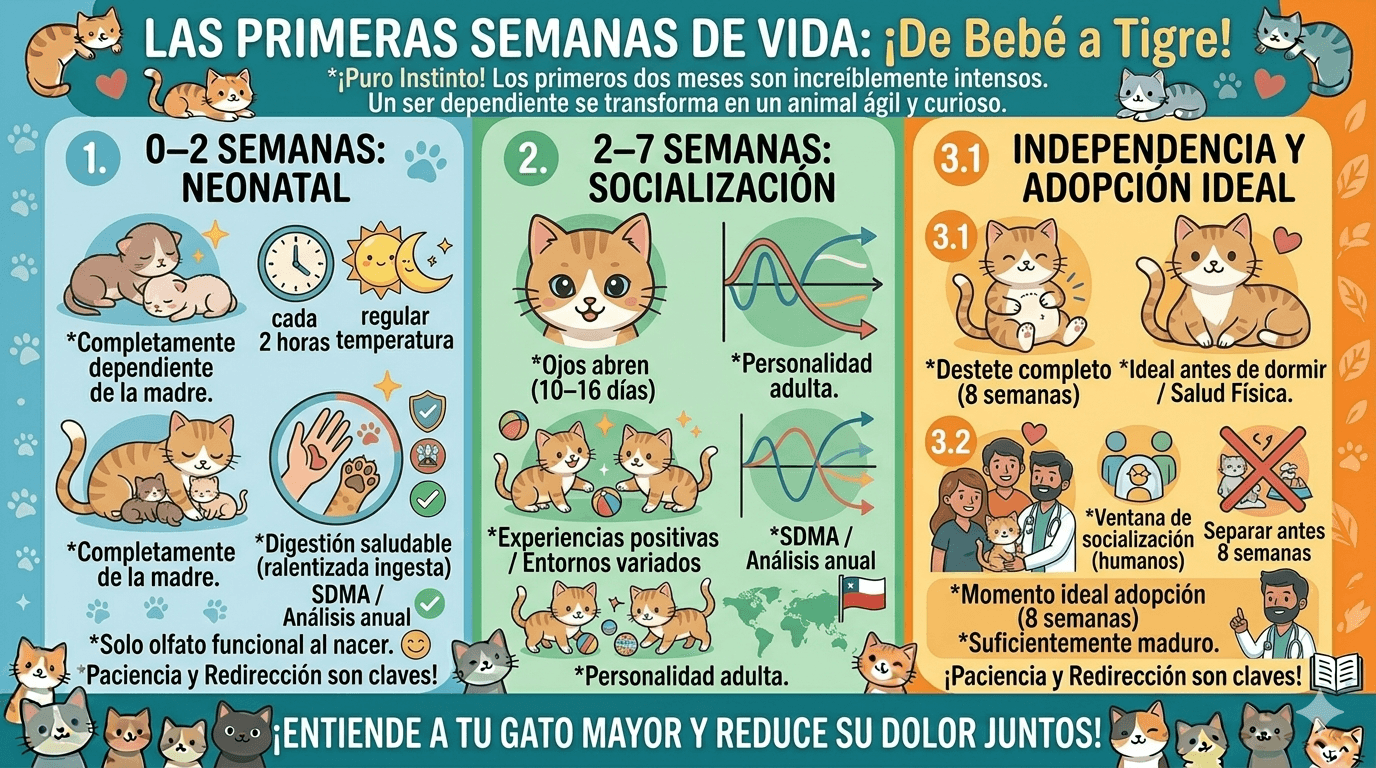 0–2 semanas: periodo neonatal